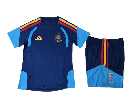 2026 Spain Youth Training Kit Stadium Jersey Blue