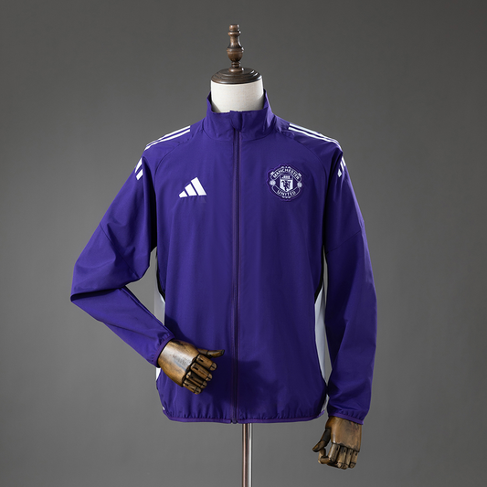 Manchester United 25/26 Training Windbreaker - Purple