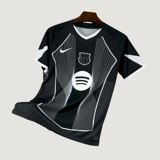 25/26 Barcelona Black n White Special Fan Jersey