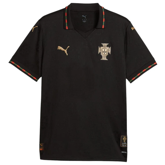 2025 Portugal Black Special Edition Fan Jersey