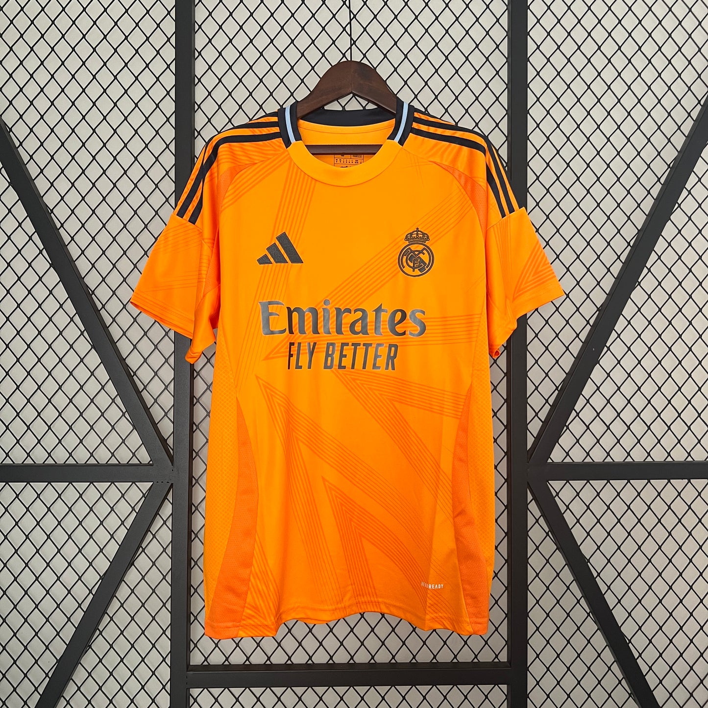 24/25 Real Madrid Away orange soccer Fan Jersey