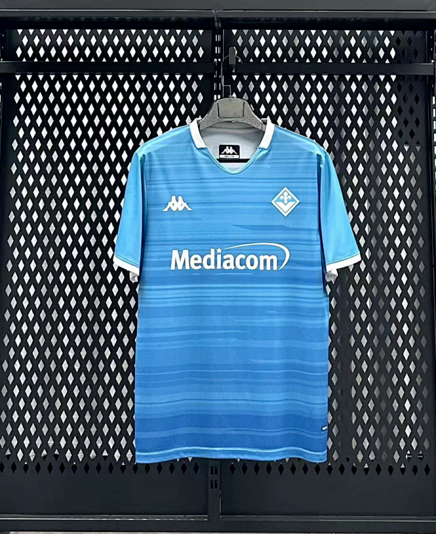 Fiorentina 2025/26 Third Away Soccer Jersey Blue