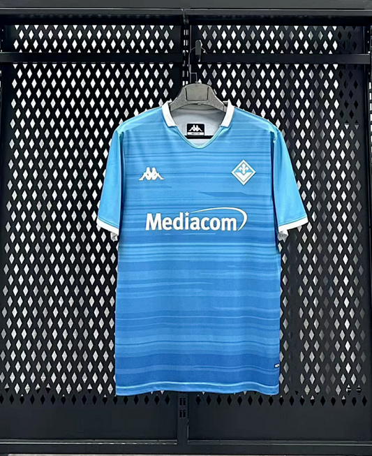 Fiorentina 2025/26 Third Away Soccer Jersey Blue