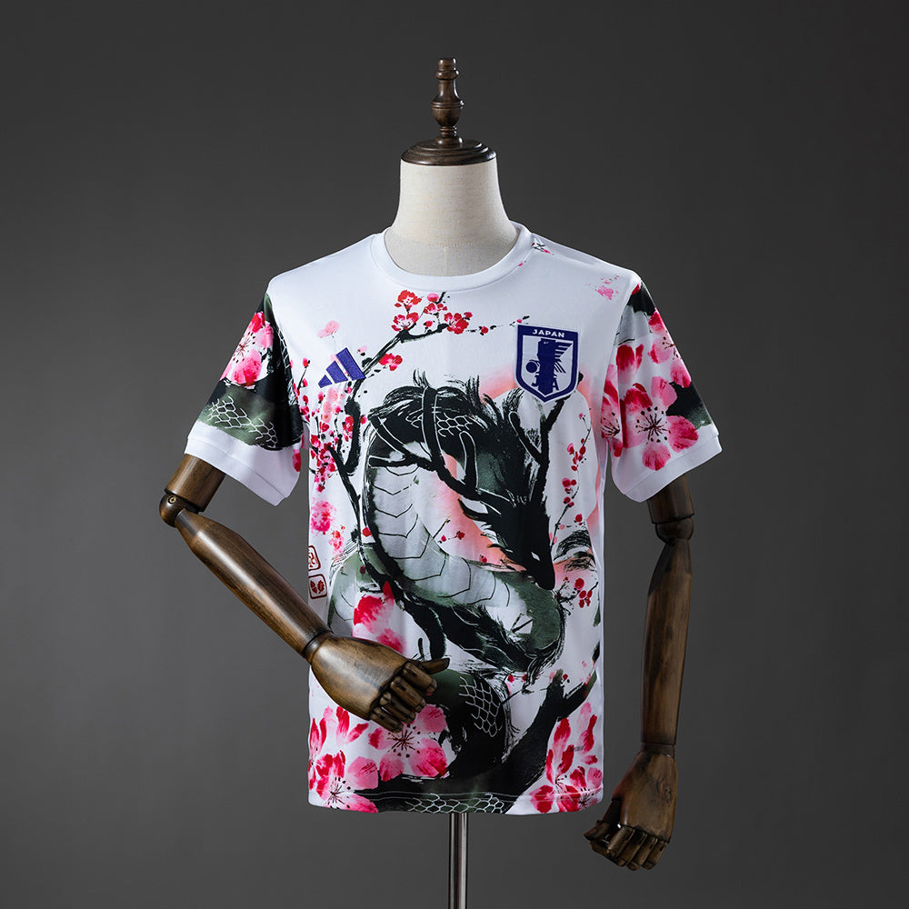 Japan 2025 Special Edition Dragon Pattern Fan Jersey