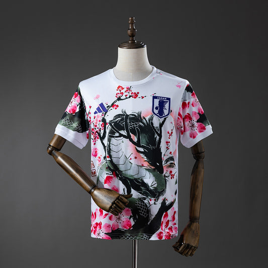 Japan 2025 Special Edition Dragon Pattern Fan Jersey