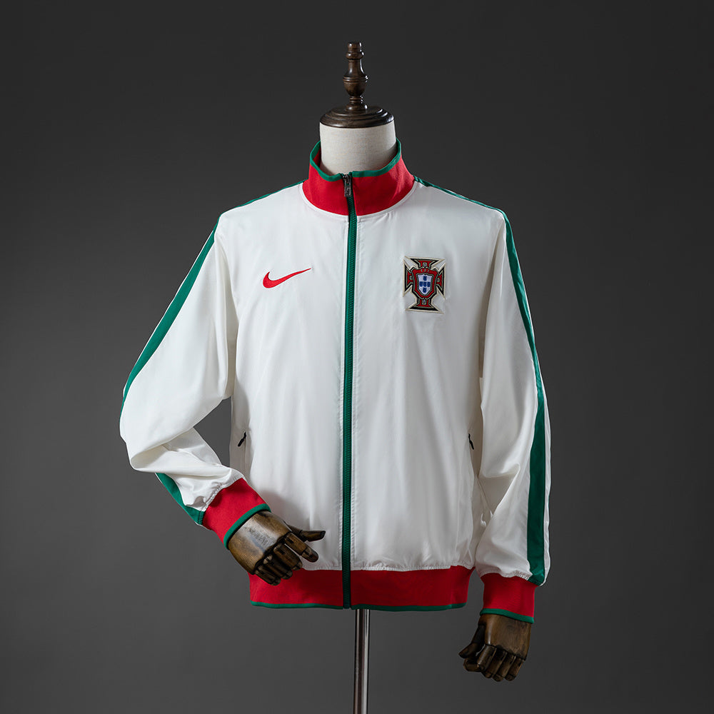 Portugal 2010 Retro World Cup N98 Windbreaker White