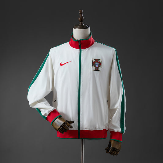 Portugal 2010 Retro World Cup N98 Windbreaker White
