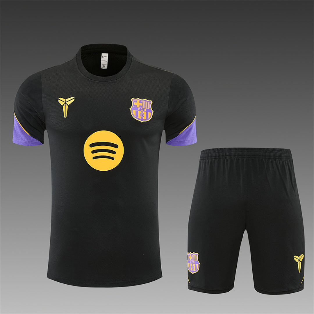 2026/27 Barcelona Black And Purple Training Suit