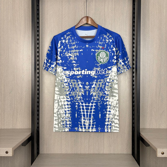 2026/27 Palmeiras Blue Goalkeeper Spider Edition Fan Jersey