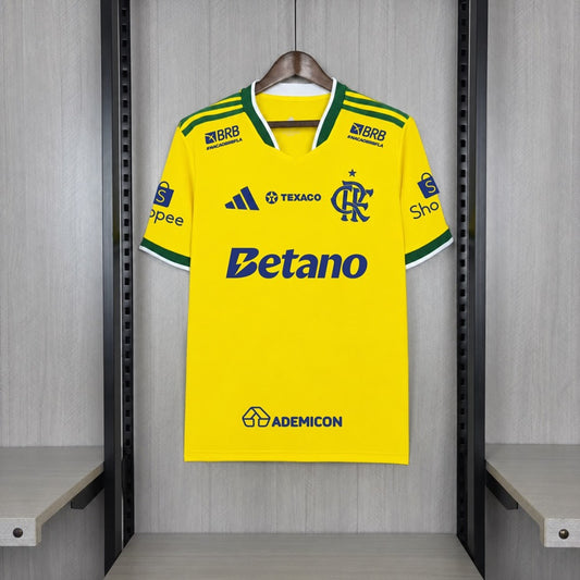 2026/27 Flamengo Yellow Jersey All Sponsor