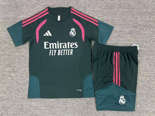 2026/27 Real Madrid Green Training Kids Fan Jersey