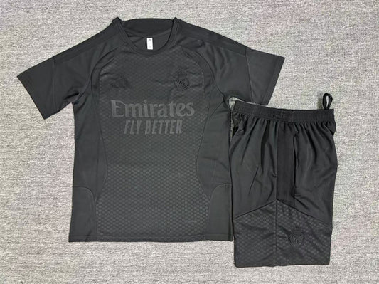 2026/27 Real Madrid All Black Training Kids Fan Jersey