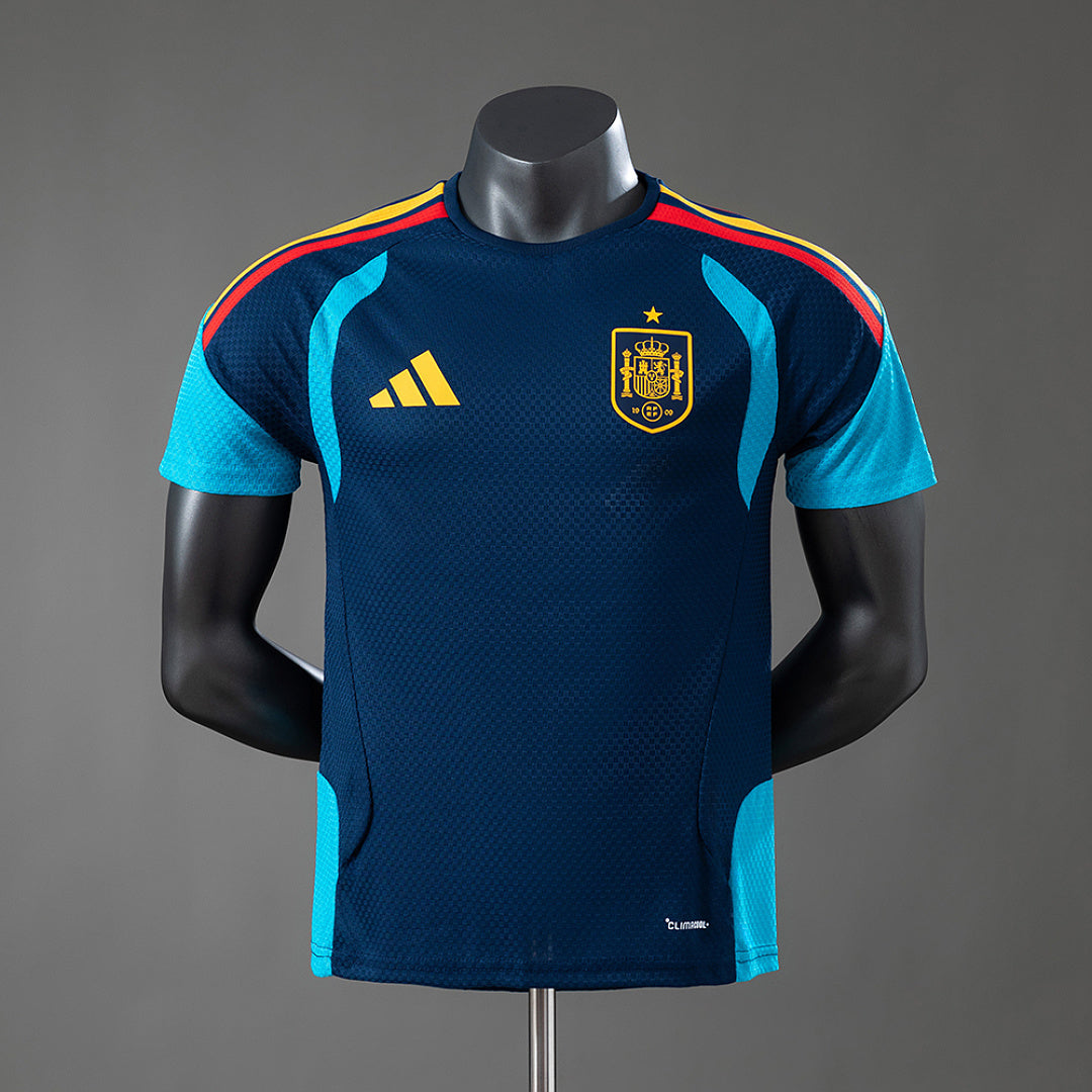 2026 Spain Royal Blue Stadium Jersey Training Fan Jersey