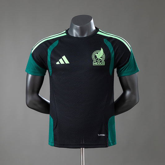 2026 Mexico Black Stadium Jersey Training Fan Jersey