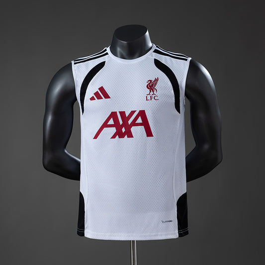 26/27 Liverpool Stadium Jersey Training Vest Jersey White
