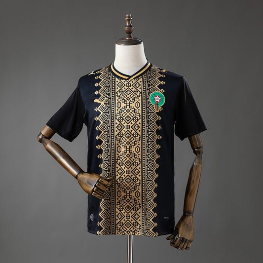 2026 Morocco Special Edition Black Fan Jersey