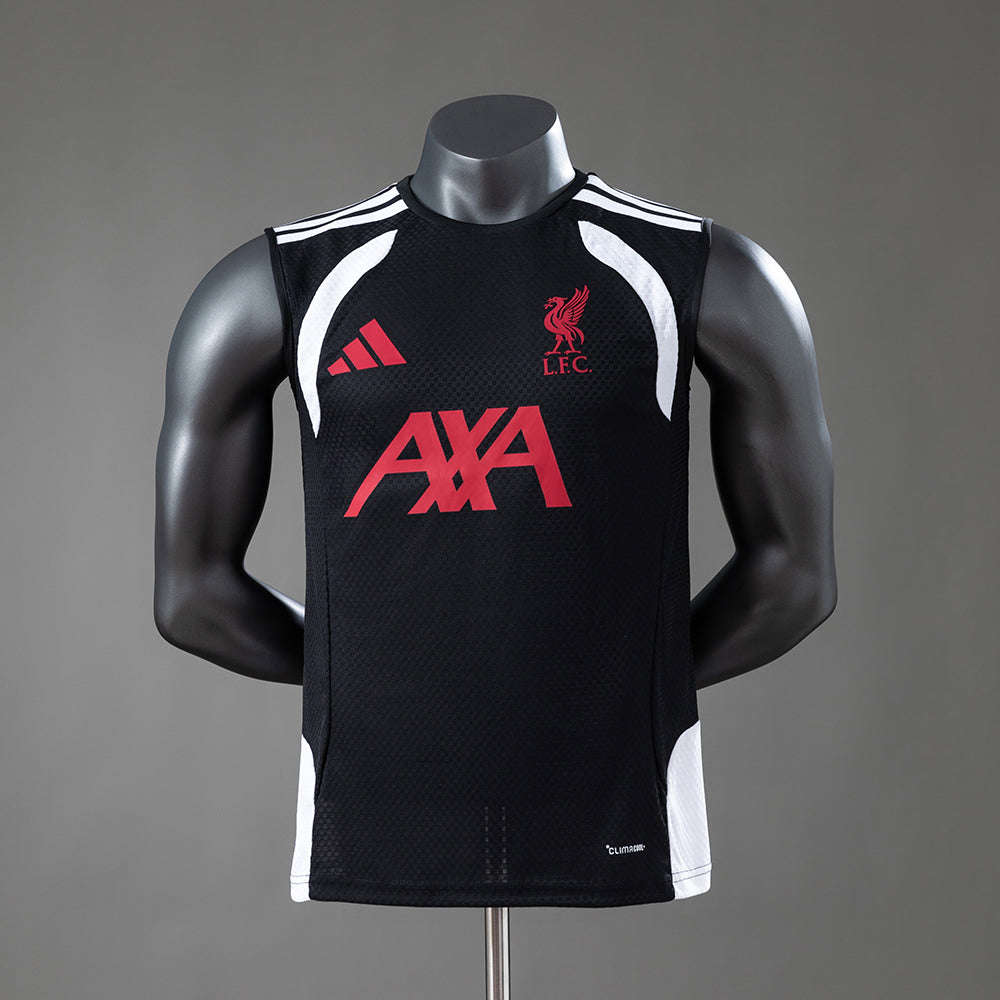 26/27 Liverpool Stadium Jersey Training Vest Jersey Black