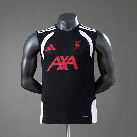 26/27 Liverpool Stadium Jersey Training Vest Jersey Black