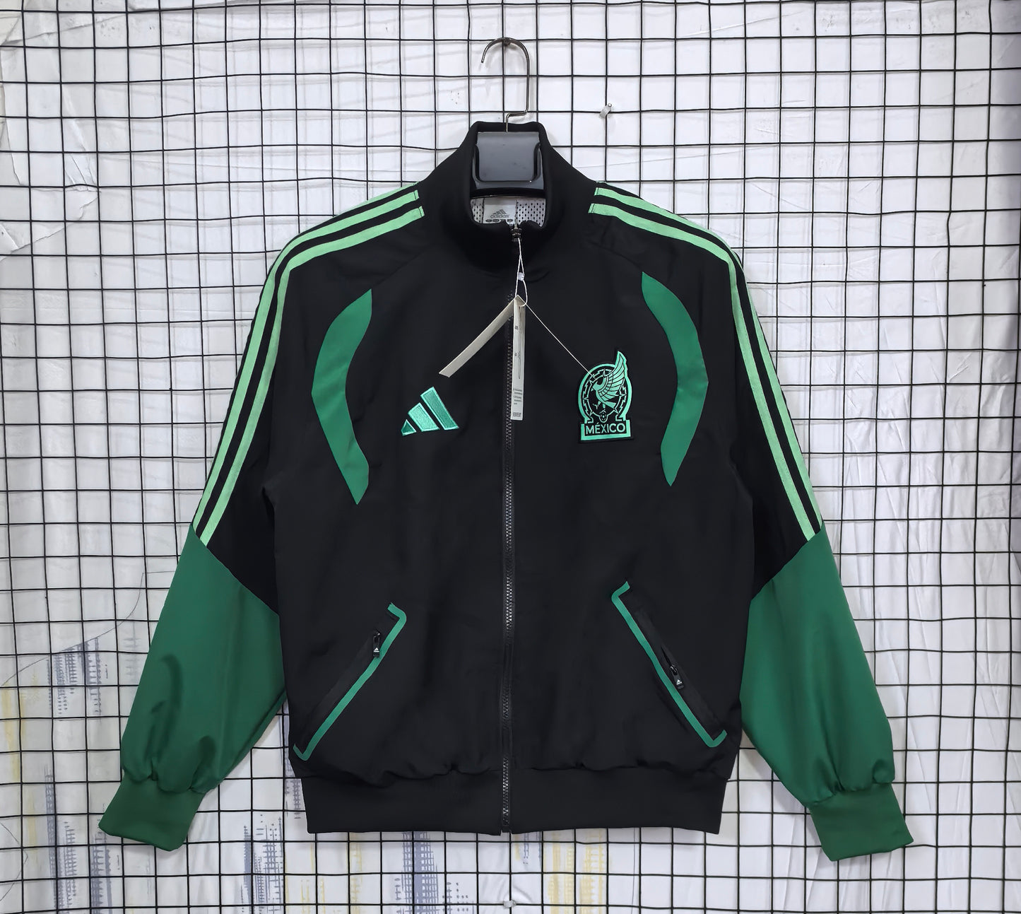 Mexico 2026 World Cup Windbreaker Black