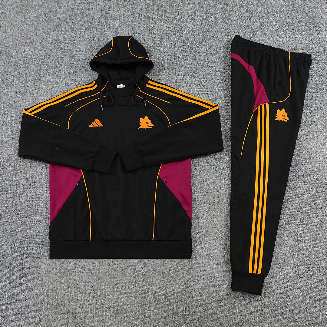 2026 Roma Hoodies Tracksuit Black