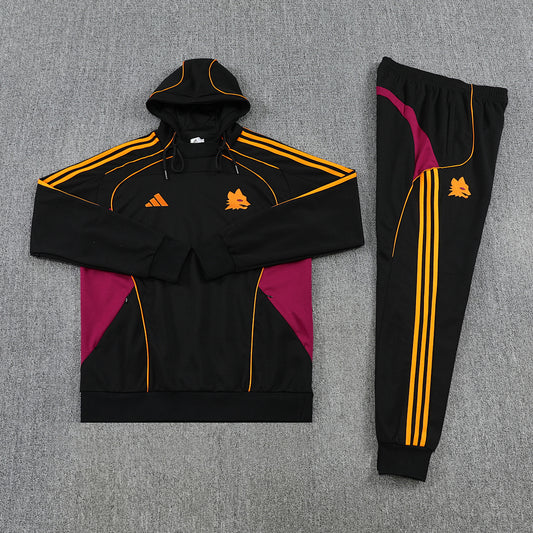 2026 Roma Hoodies Tracksuit Black